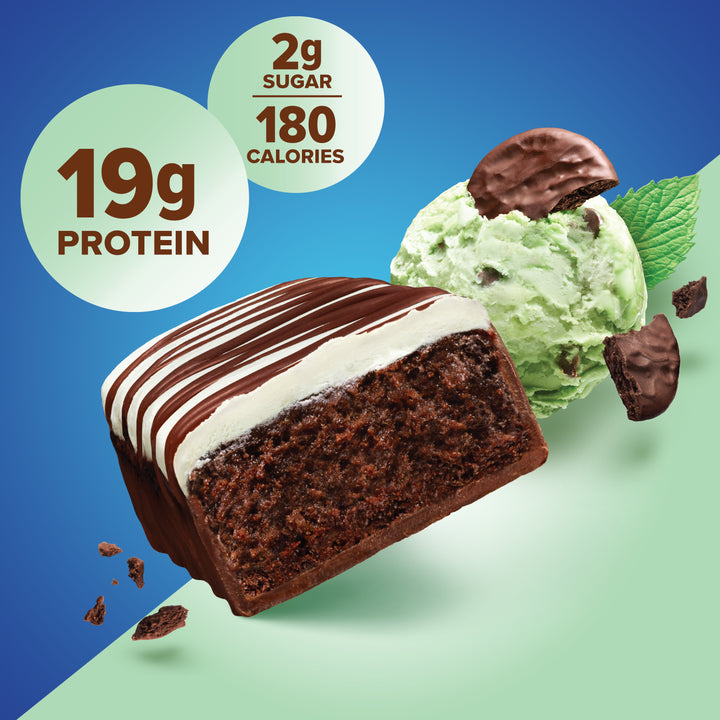 Chocolate Mint Cookie Protein Bars