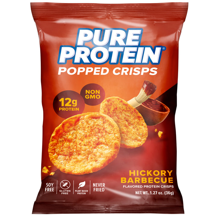 Hickory Barbecue Popped Crisps