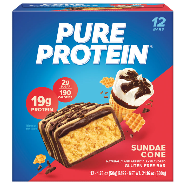 Sundae Cone Protein Bar