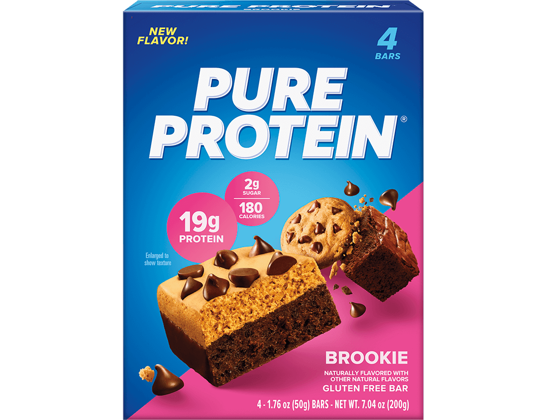 Brookie Protein Bar in a box