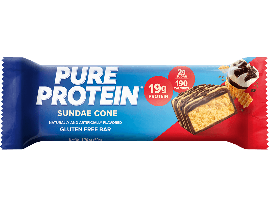 Sundae Cone Protein Bar