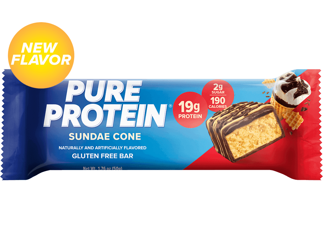 Sundae Cone Protein Bar