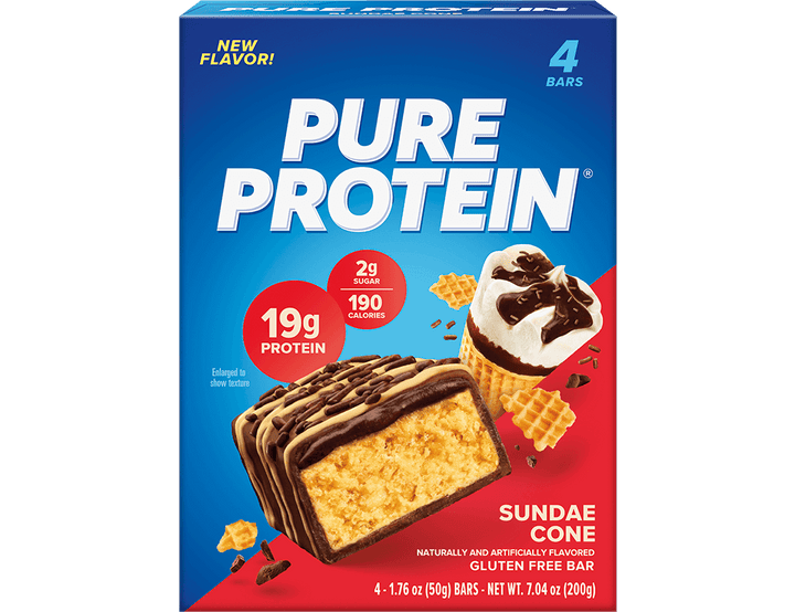 Sundae Cone Protein Bar Box